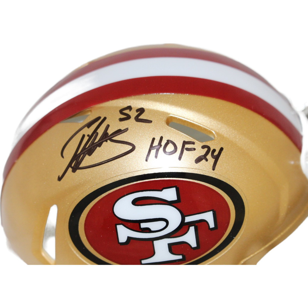 Patrick Willis Signed San Francisco 49ers Mini Helmet HOF Beckett 44115