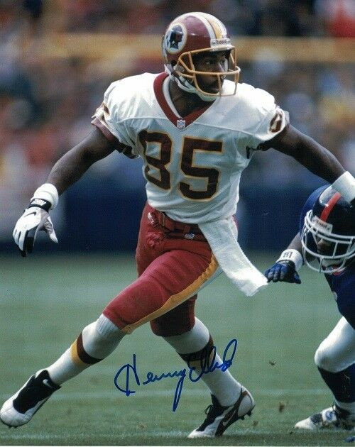 Henry Ellard Autographed Washington Redskins 8x10 Photo