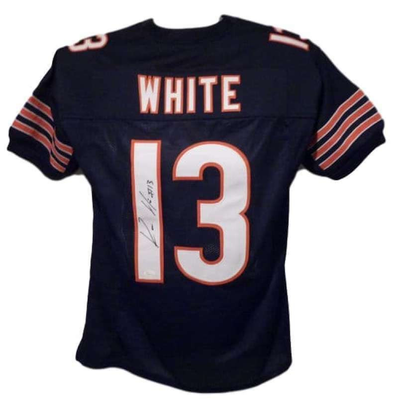 Kevin White Autographed Chicago Bears size XL blue jersey JSA