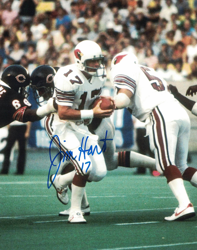 Jim Hart Autographed/Signed St Louis Cardinals 8x10 Photo