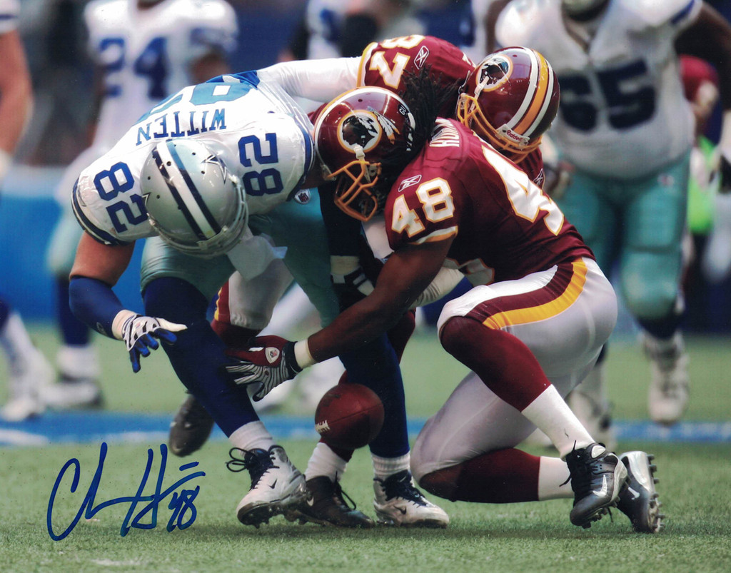Chris Horton Autographed/Signed Washington Redskins 8x10 Photo