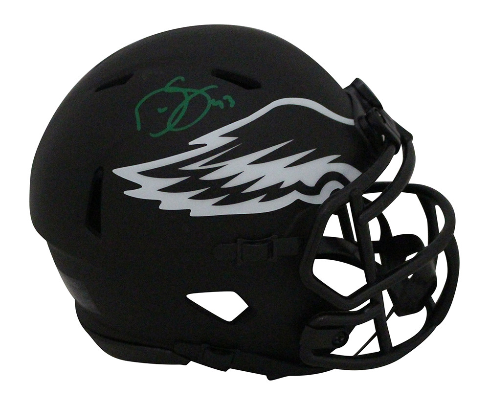 Darren Sproles Autographed Philadelphia Eagles Eclipse Mini Helmet BAS