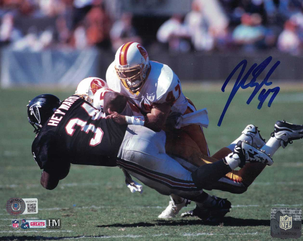 John Lynch Autographed/Signed Tampa Bay Buccaneers 8x10 Photo BAS