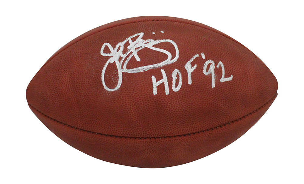 John Riggins Autographed Washington Redskins Official Football HOF BAS