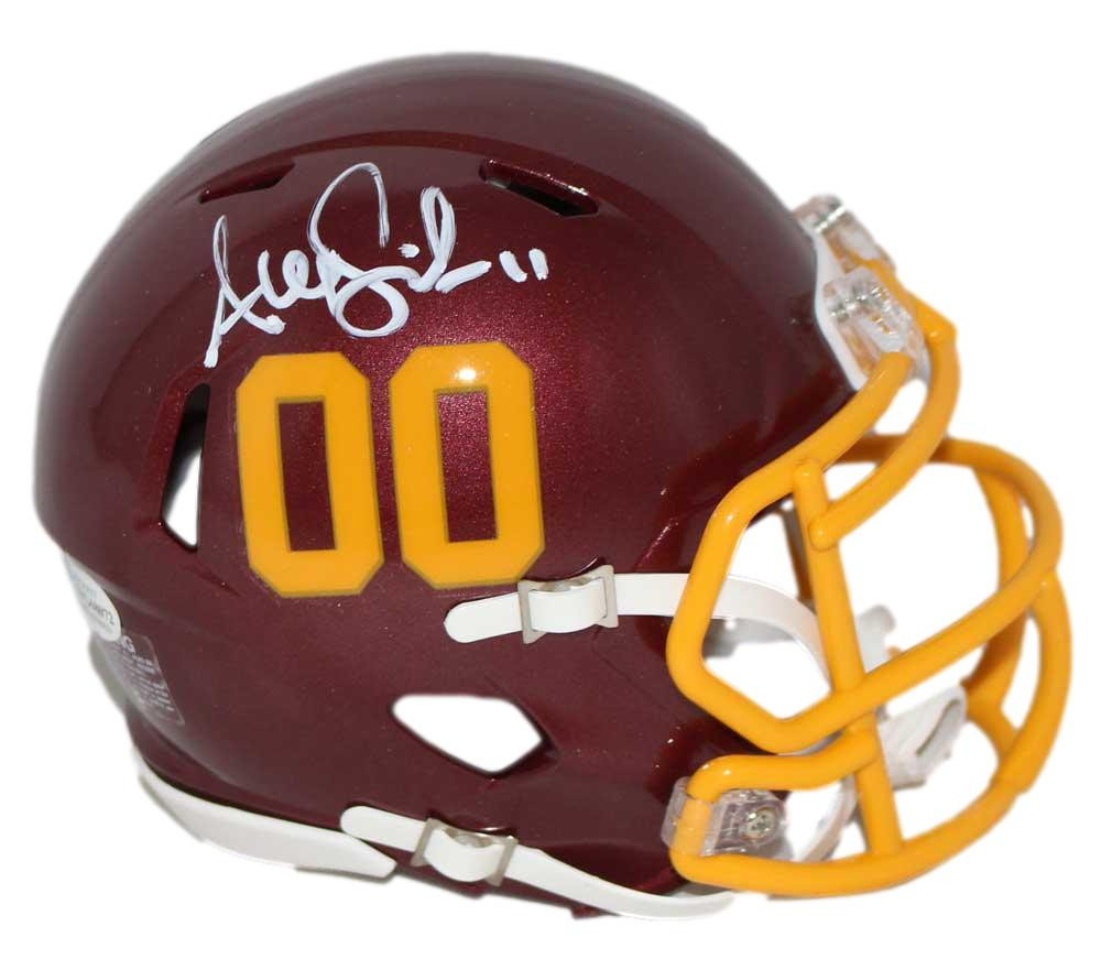 Alex Smith Autographed Washington Football Team 2020 Mini Helmet BAS