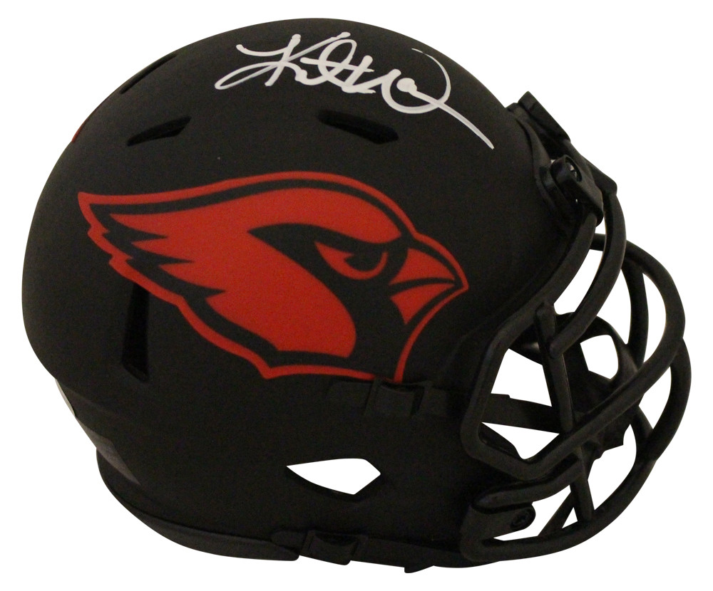 Kurt Warner Autograped/Signed Arizona Cardinals Eclipse Mini Helmet BAS