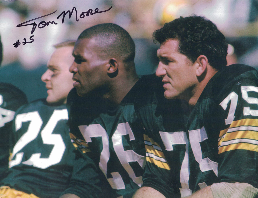Tom Moore Autographed/Signed Green Bay Packers 9x11 Photo