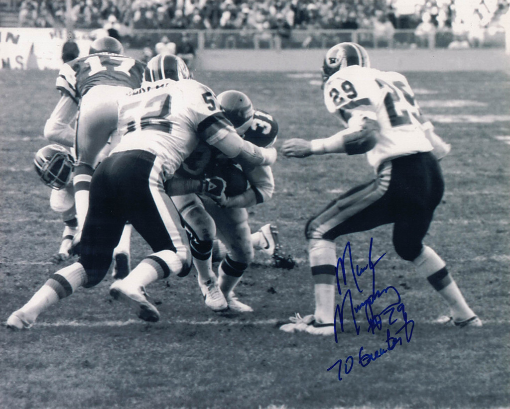 Mark Murphy Autographed Washington Redskins 8x10 Photo 70 Greatest