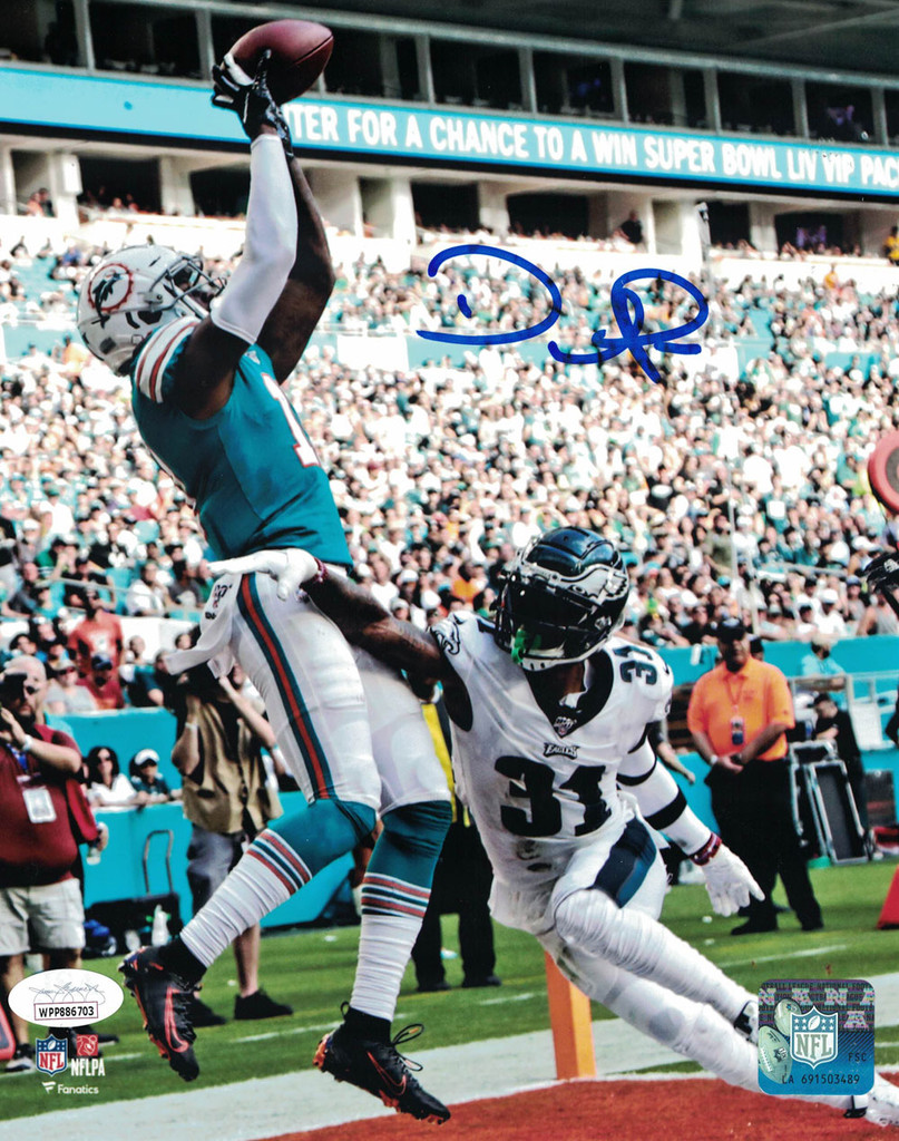 Devante Parker Autographed/Signed Miami Dolphins 8x10 Photo JSA PF