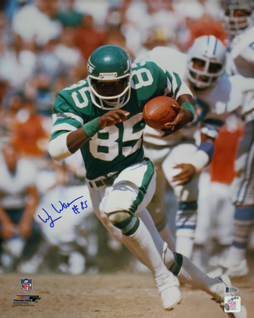 Wesley Walls Autographed/Signed New York Jets 16x20 Photo BAS