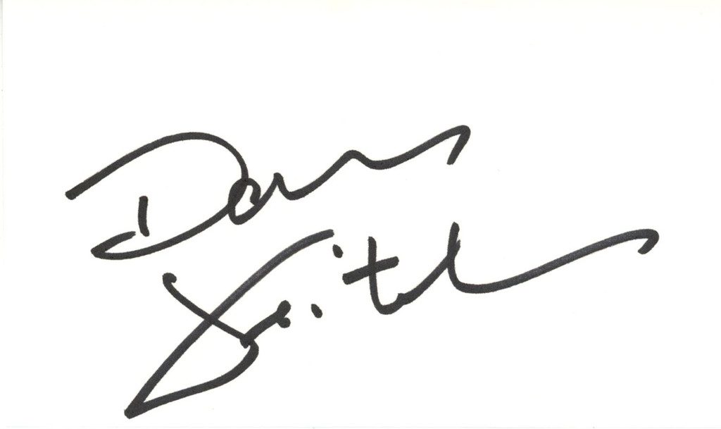 Darren Veitch Autographed Washington Capitals Index Card Beckett 45290