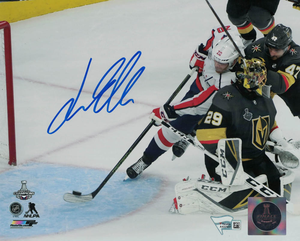 Lars Eller Autographed Washington Capitals 8x10 Photo FAN 
