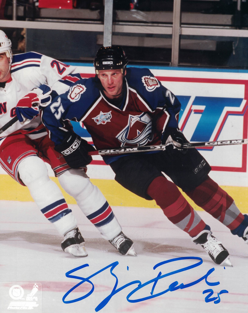 Shjon Podein Autographed/Signed Colorado Avalanche 8x10 Photo PF