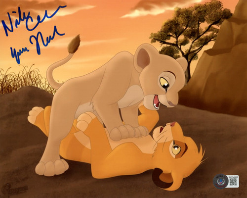 Niketa Calame Autographed/Signed The Lion King Nala 8x10 Photo Beckett 46910
