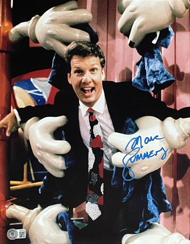 Marc Summers Autographed Nickelodeon Double Dare 11x14 Photo Beckett 46868
