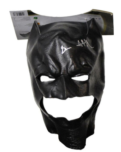 Ben Affleck Autographed Batman Rubies Soft Mask Mask BAS