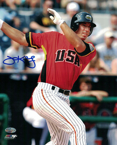 Joe Koshansky Autographed USA Baseball Rockies 8x10 Photo