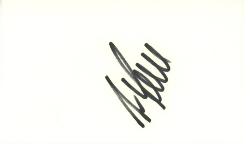 Ivan Lendl Autographed/Signed Tennis Index Card Beckett 45269