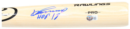 Vladimir Guerrero Autographed/Signed California Angels Bat HOF Beckett