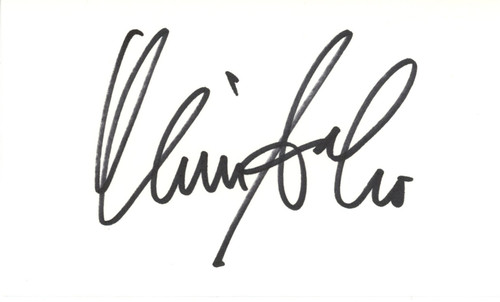 Chris Sabo Autographed/Signed Cincinnati Reds Index Card Beckett 45285