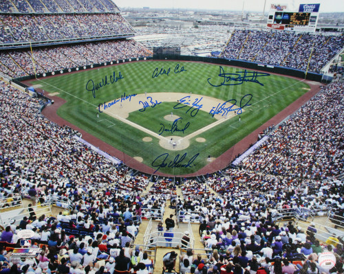 1993 Colorado Rockies Team Autographed/Signed 16x20 Photo 9 Sigs JSA