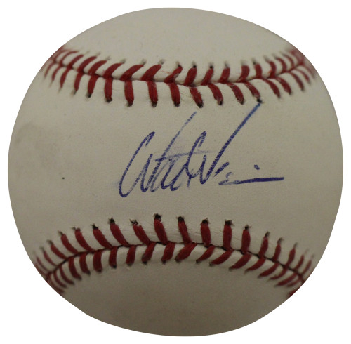 Walt Weiss Autographed/Signed Colorado Rockies OML Baseball BAS