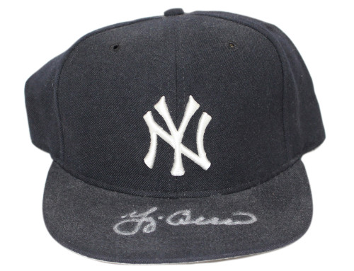 Yogi Berra Signed New York Yankees MLB New Era Baseball Hat 7 1/2 JSA