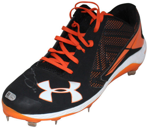Hunter Strickland Signed San Francisco Giants Under Armour Cleat BAS