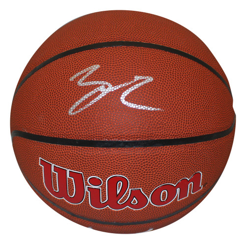 Lonzo Ball Autographed/Signed Wilson Chicago Bulls Basketball FAN