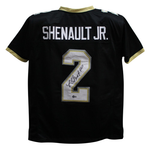 Laviska Shenault Autographed/Signed College Style Black XL Jersey Beckett