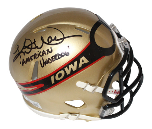 Aj Green Autographed/Signed Georgia Bulldogs Lunar Mini Helmet Beckett