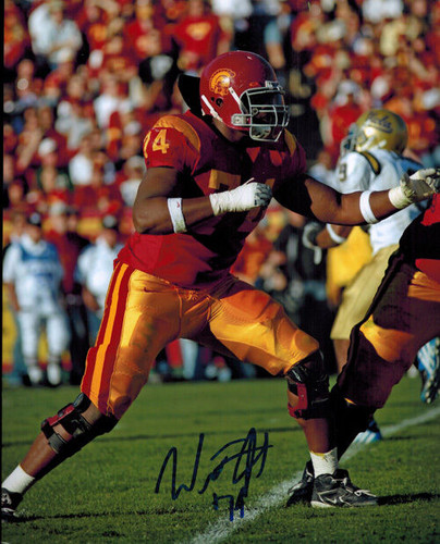 Winston Justice Autographed USC Trojans 8x10