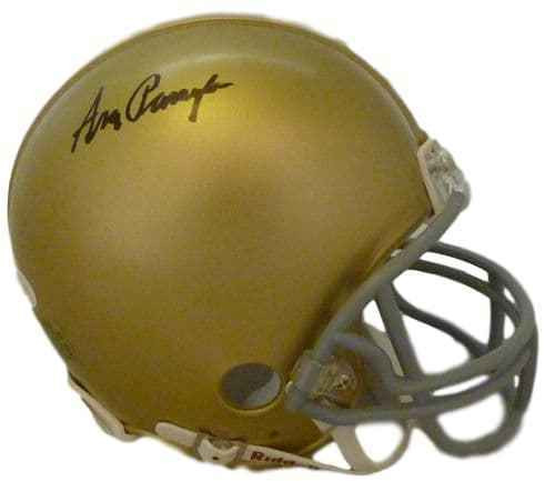 Ara Parseghian Autographed Notre Dame Fighting Irish Mini Helmet JSA