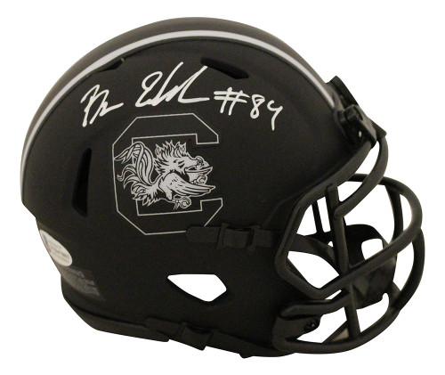Bryan Edwards Signed South Carolina Gamecocks Eclipse Mini Helmet BAS