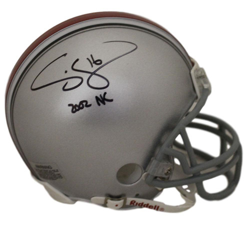 Craig Krenzel Autographed Ohio State Buckeyes Mini Helmet 02 NC