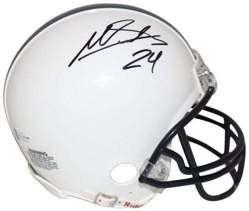 Miles Sanders Autographed Penn State Nittany Lions Mini Helmet BAS