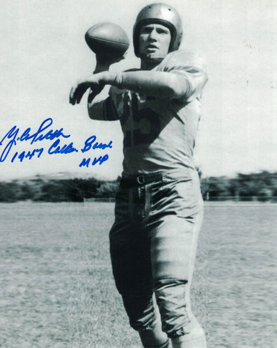 YA Tittle Autographed/Signed LSU Tigers 8x10 Photo Cotton Bowl MVP