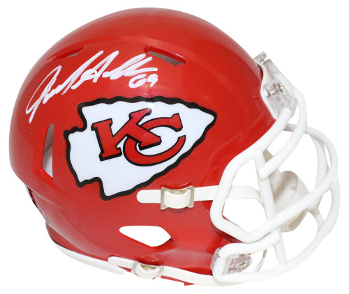 Jared Allen Autographed Kansas City Chiefs Mini Helmet BAS
