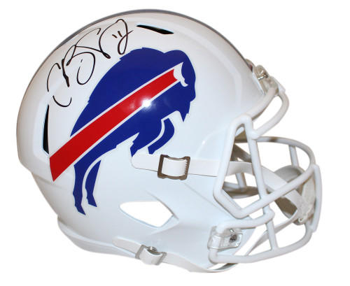 Cole Beasley Autographed/Signed Buffalo Bills F/S Speed Helmet Beckett