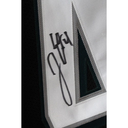 Jake Elliott Autographed/Signed Pro Style Green Jersey PSA 44090