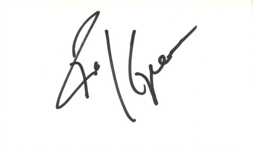 Roy Green Autographed St Louis Cardinals Index Card Beckett 45298