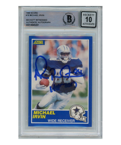 Tony Dorsett Autographed/Signed 11/27/1980 Ticket Stub Beckett