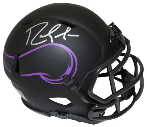 Randy Moss Autographed Minnesota Vikings Eclipse Mini Helmet BAS