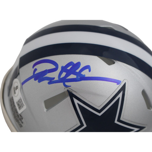 Deion Sanders Signed Dallas Cowboys Mini Helmet Beckett 30561