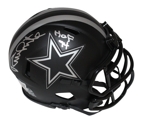 Randy White Autographed Dallas Cowboys Eclipse Mini Helmet Beckett