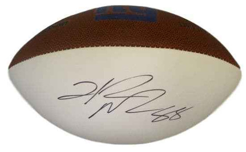 Hakeem Nicks Autographed New York Giants Football