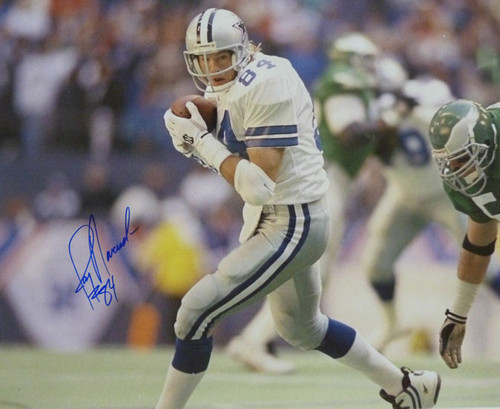 Jay Novacek Autographed Dallas Cowboys 16x20 Photo (Eagles)