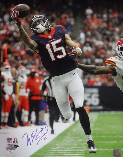 Will Fuller Autographed Houston Texans 16x20 Photo (vs Chiefs) JSA