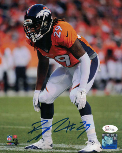 Bradley Roby Autographed Denver Broncos 8x10 Photo (Vertical) JSA