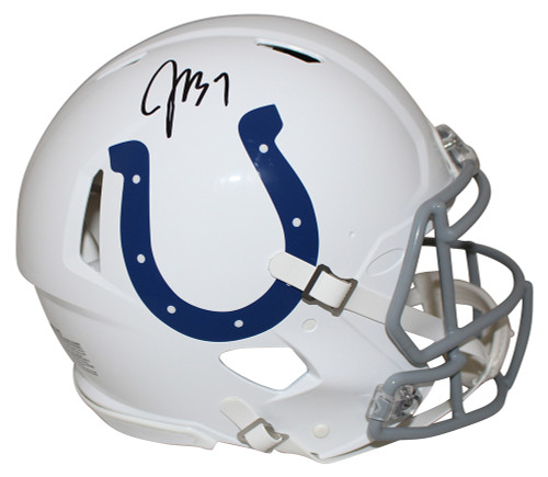 Jacoby Brissett Autographed Indianapolis Colts Authentic Speed Helmet JSA